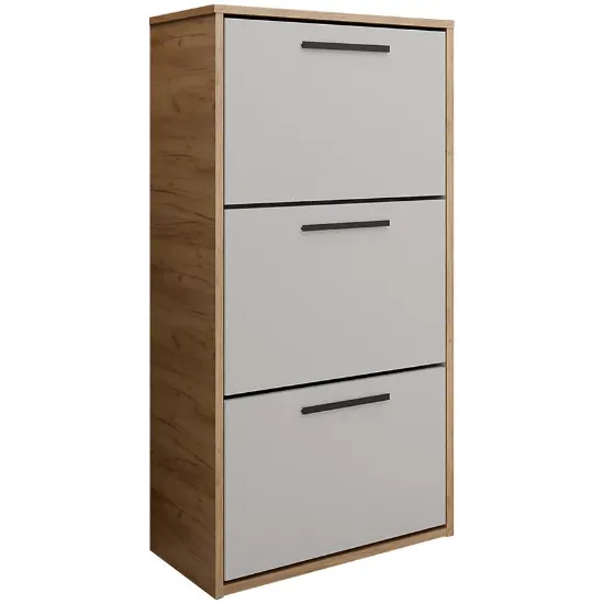 Obrazek Szafka na buty Asper Stojąca Fr. Biały/Craft