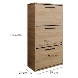 Obrazek Szafka na buty Asper Stojąca Fr. Craft/Craft