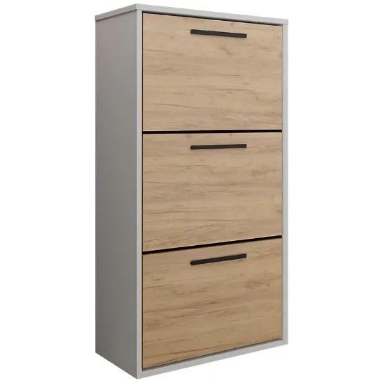 Obrazek Szafka na buty Asper Wisząca Fr. Craft/Biały