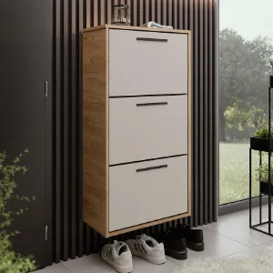 Obrazek Szafka na buty Asper Wisząca Fr. Kaszmir/Craft