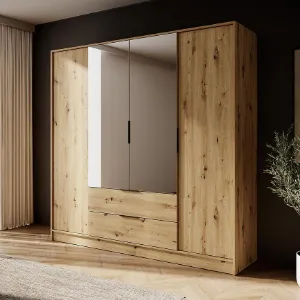 Obrazek Szafa Kelly 4D z lustrem artisan