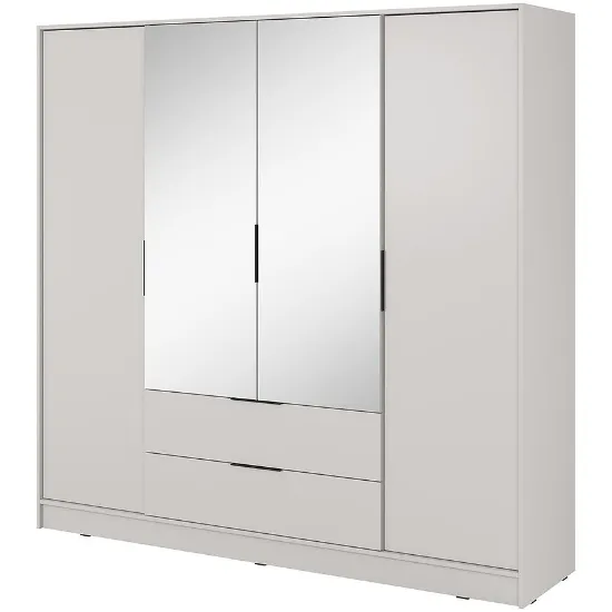 Obrazek Szafa Kelly 4D z lustrem cashmere