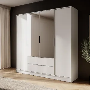 Obrazek Szafa Kelly 4D z lustrem cashmere