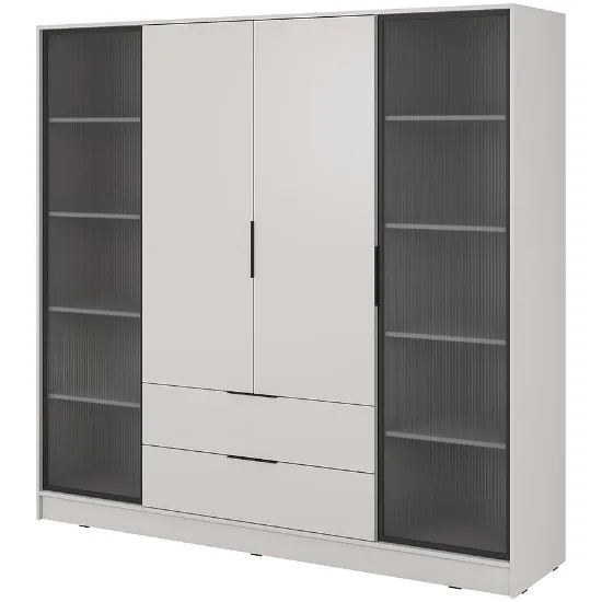 Obrazek Szafa Kelly 4D RD cashmere z led