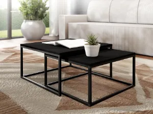 Obrazek Stolik Loftiko Czarny