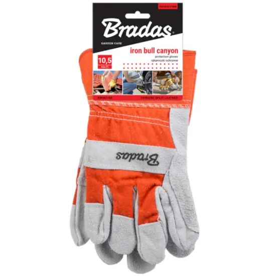 Obrazek Rękawice ochronne IRON BULL CANYON skóra, rozmiar 10,5