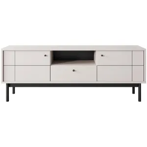 Obrazek Szafka RTV Japandi RTV154 kaszmir