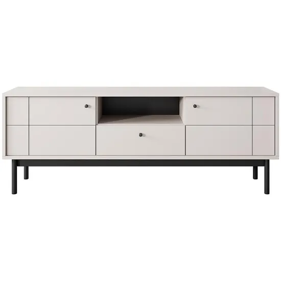 Obrazek Szafka RTV Japandi RTV154 kaszmir