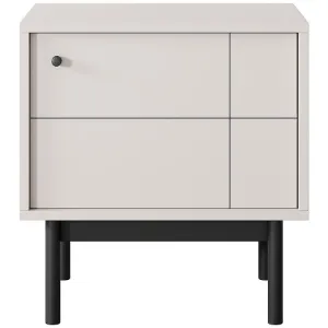 Obrazek Szafka nocna Japandi S54 kaszmir