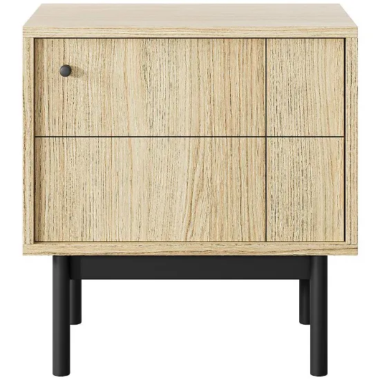 Obrazek Szafka nocna Japandi S54 dąb linea