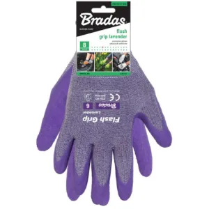 Obrazek Rękawice ochronne FLEX GRIP LAVENDER, rozmiar 8