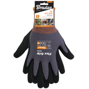 Obrazek Rękawice ochronne FLEX GRIP SANDY nitryl, rozmiar 10