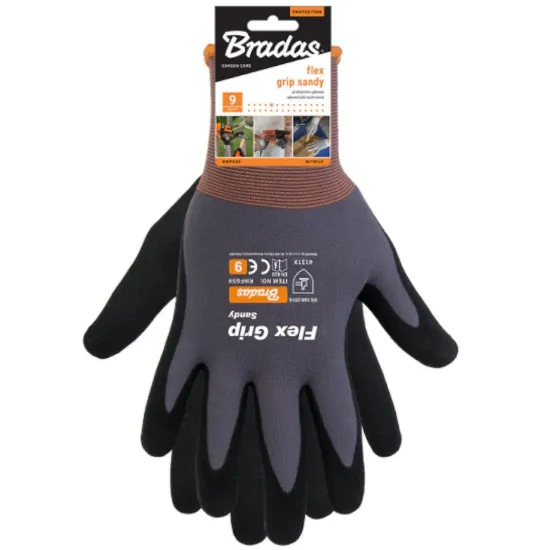 Obrazek Rękawice ochronne FLEX GRIP SANDY nitryl, rozmiar 10