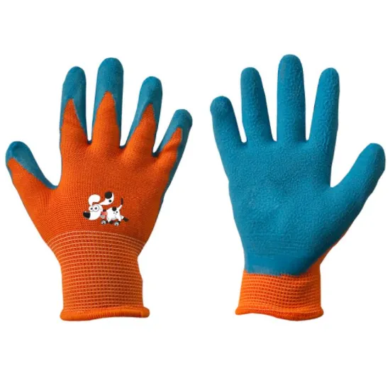 Obrazek Rękawice ochronne ORANGE lateks, rozmiar 2