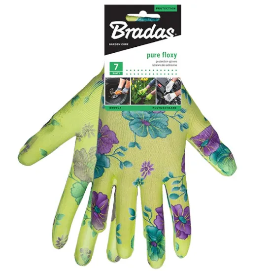 Obrazek Rękawice ochronne PURE FLOXY poliuretan, rozmiar 6