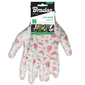 Obrazek Rękawice ochronne PURE PRETTY poliuretan, rozmiar 7