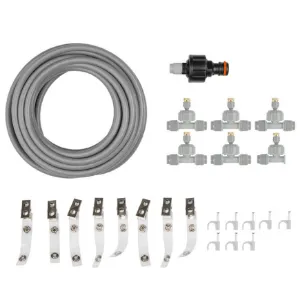 Obrazek WHITE LINE ogrodowa mgiełka wodna 8 m WL Z-1007