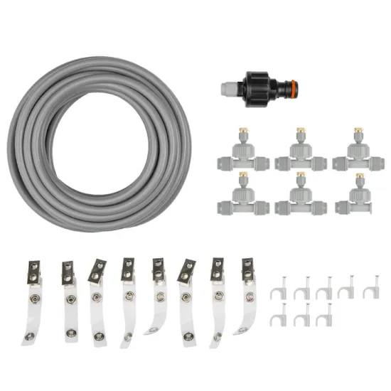 Obrazek WHITE LINE ogrodowa mgiełka wodna 8 m WL Z-1007