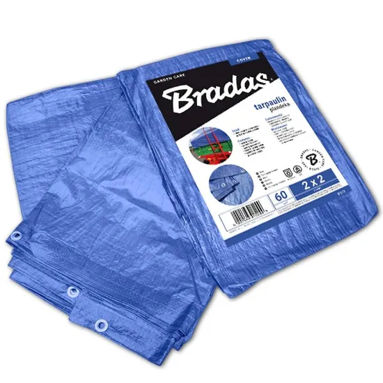 Obrazek Plandeka wzmacniana blue 2x3m 60g, PL2/3