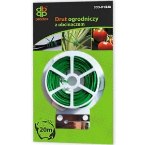 Obrazek Drut ogrodniczy z obcinaczem 50m TYD1X50