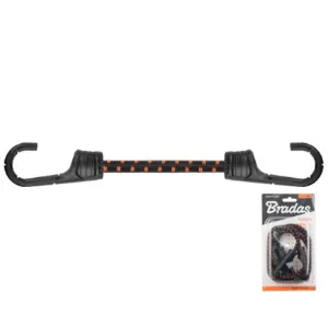 Obrazek Guma elastyczna z hakiem metalowym pokrytym PVC BUNGEE CORD HOOK 2szt. x 100cm