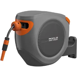 Obrazek Bęben automatyczny samozwijający z wężem ogrodowym 30 m