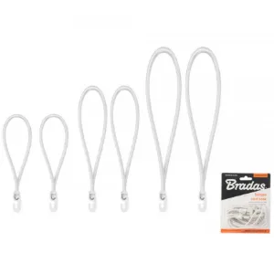 Obrazek Zestaw gum z hakiem PVC BUNGEE CORD HOOK 2x18cm / 2x25cm / 2x40cm,