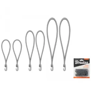 Obrazek Zestaw gum z hakiem PVC BUNGEE CORD HOOK 18cm / 25cm / 40cm