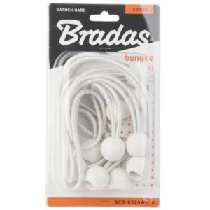 Obrazek Zestaw gum z kulką BUNGEE CORD BALL 10szt. x 15cm