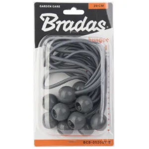 Obrazek Zestaw gum z kulką BUNGEE CORD BALL 10szt. x 15cm