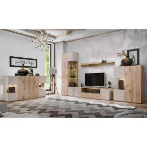 Obrazek Witryna Catalina DVC CT WSW dąb viking/kaszmir