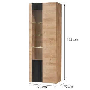 Obrazek Witryna Aron RZS AR WSN dąb ribbeck/czarny