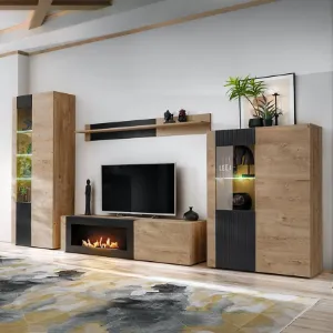 Obrazek Witryna Aron RZS AR WSN dąb ribbeck/czarny