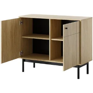 Obrazek Komoda Japandi K104 dąb linea