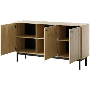 Obrazek Komoda Japandi K154 dąb linea