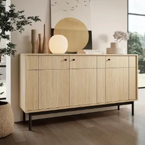 Obrazek Komoda Japandi K154 dąb linea