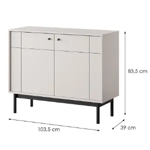 Obrazek Komoda Japandi K104 kaszmir