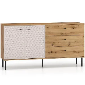 Obrazek Komoda FREEDOM 01 dąb artisan /kaszmir