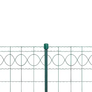 Obrazek Słupek Multistick zielony 125cm do siatki ozdobnej