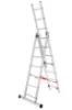 Obrazek Drabina aluminiowa 3-częściowa 3x7