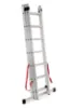 Obrazek Drabina aluminiowa 3-częściowa 3x7