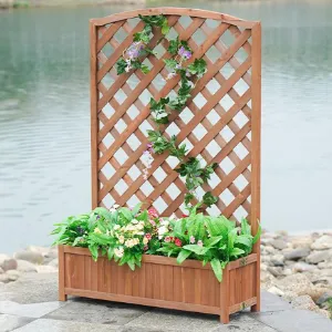 Obrazek Donica z kratą H109FB-3B 90x30x135 cm