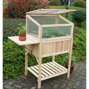 Obrazek Szklarnia drewniana P31009 akacja 102X50X120 cm