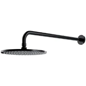 Obrazek Deszczownica z ramieniem Slimline Ø25 cm czarna