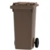 Obrazek Pojemnik na odpady mgb 120 l - brązowy