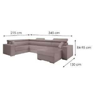 Obrazek Narożnik Focus U Vogue 3 lewy