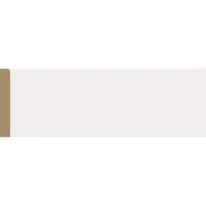 Obrazek Listwa przypodłogowa MDF Classic 100 Biały Mat 2.2m