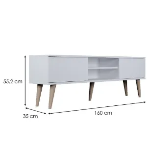 Obrazek Szafka RTV 160 Toronto Biały