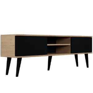 Obrazek Szafka RTV 160 Toronto Artisan/Czarny