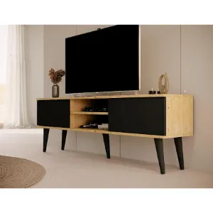 Obrazek Szafka RTV 160 Toronto Artisan/Czarny